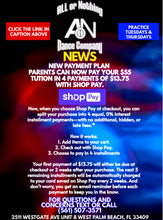 Load image into Gallery viewer, All Or Nothing Dance Company Tuition