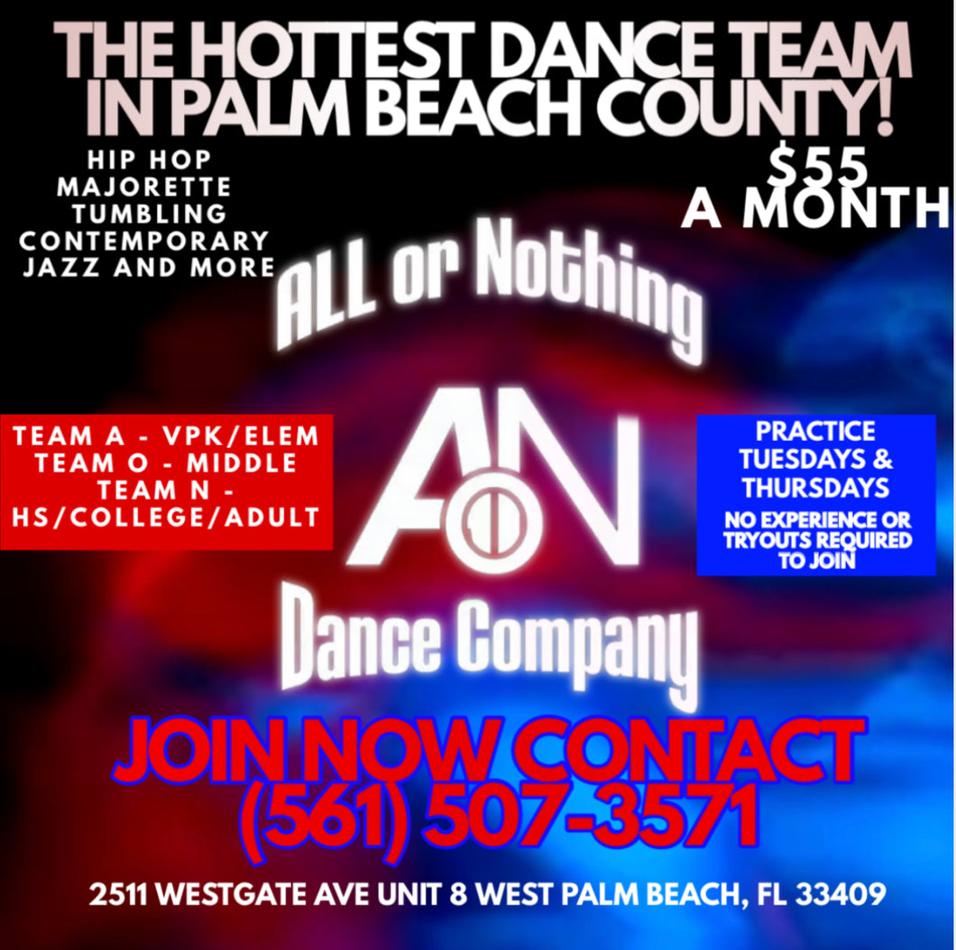 All Or Nothing Dance Company Tuition